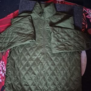 Sahalie Green Quilted Ski Jacket